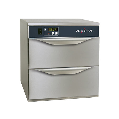 Alto-Shaam 500-2DN Freestanding Narrow Two Drawer Warmer