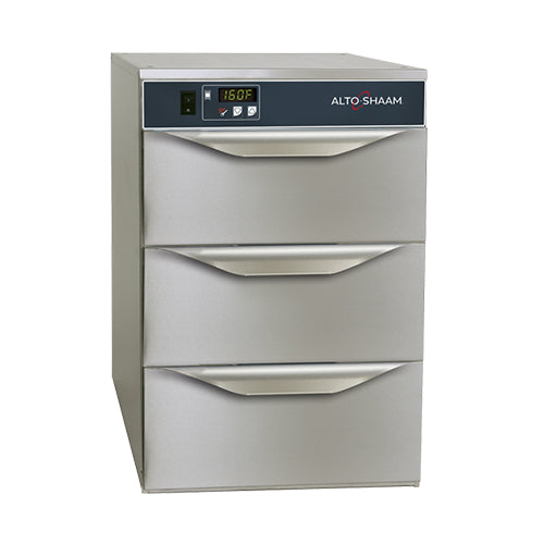 Alto-Shaam 500-3DN Freestanding Narrow Three Drawer Warmer
