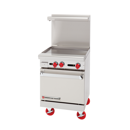 American Range AR-24G-LP 24″ Propane Gas Range With 24″ Griddle