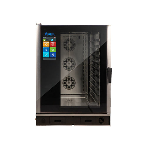 Atosa AEC-1021E Smart Touch 10 Pan Half Size Electric Combi Oven - 3Ph, 208V