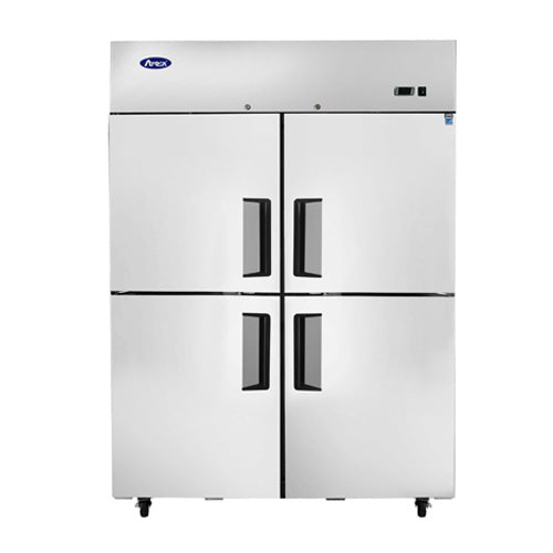 Atosa MBF8008GR 52″ 4 Half Door Solid Reach In Refrigerator