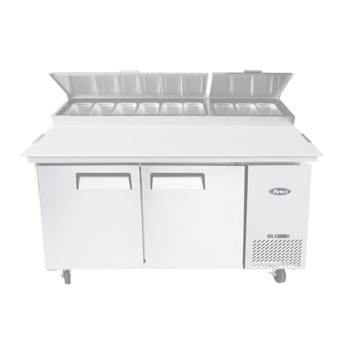 Atosa-MPF8202GR-Pizza-Prep-Refrigerator-Open