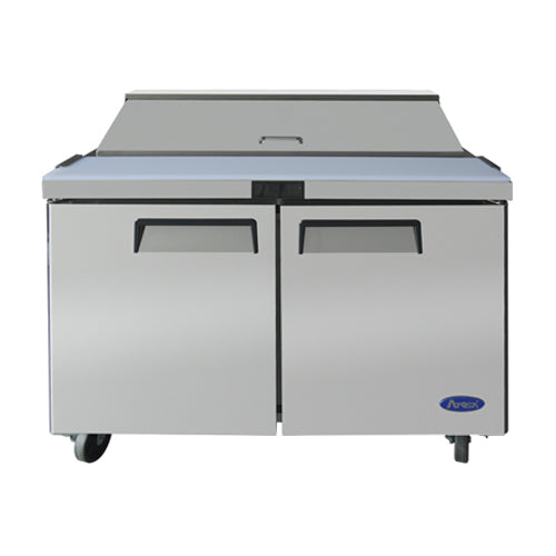 Atosa MSF8302GR 48" 2 Door Sandwich Prep Refrigerator