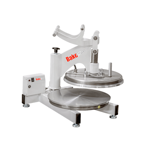 Bakemax BMDMS-2-18 18" Manual Dual Heat Pizza Dough Press