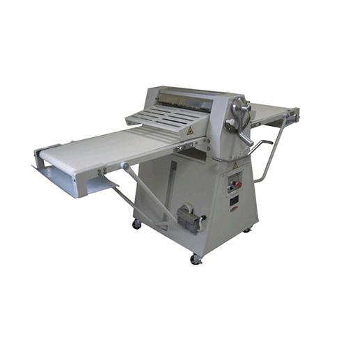 BakeMax BMFRS02 25” x 95” Floor Type Reversible Dough Sheeter