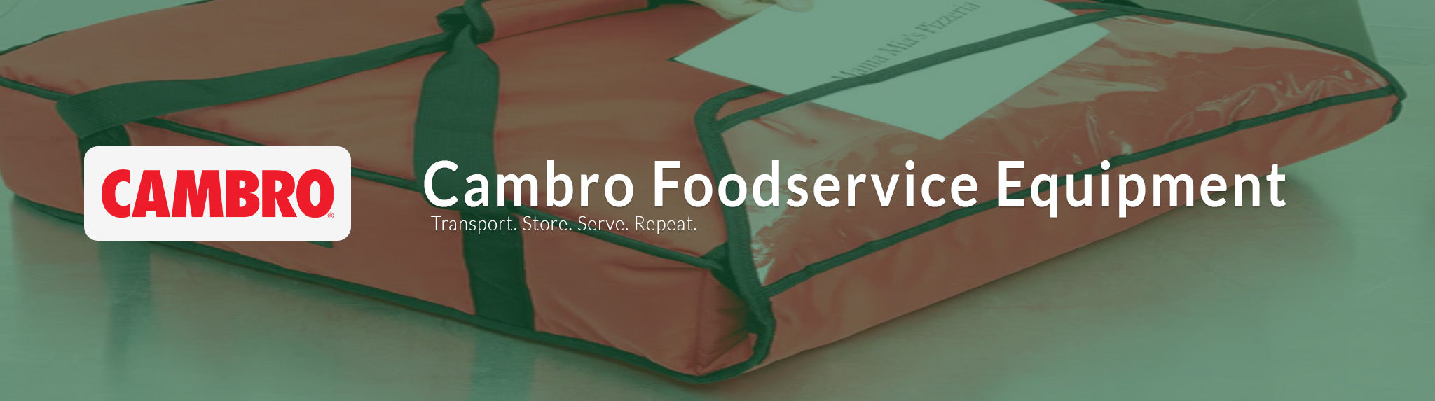 Cambro supplier banner