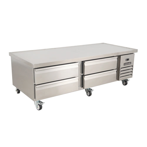 Celcold CCB72R 74" 2 Drawer Refrigerated Chef Base