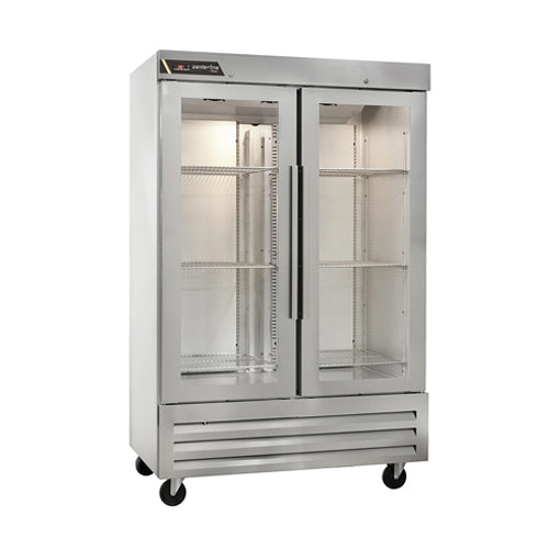 Centerline CLBM-49R-FG 54” 2 Door Glass Reach In Refrigerator