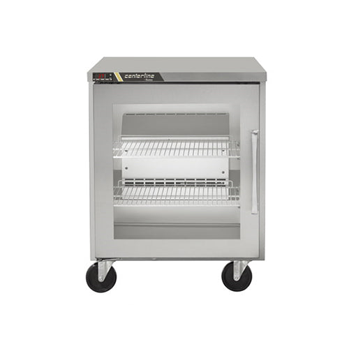Centerline CLUC-27R-GD 27″ 1 Door Glass Undercounter Refrigerator