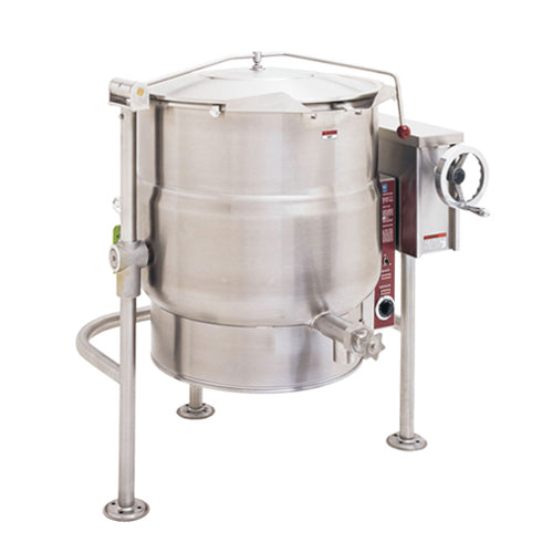 Crown ELT-80 80 Gallon Electric Steam Tilting Kettle - 3Ph, 208V