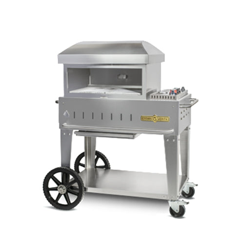 Crown Verity CV-PZ24-MB 24″ Propane Gas Mobile Pizza Oven