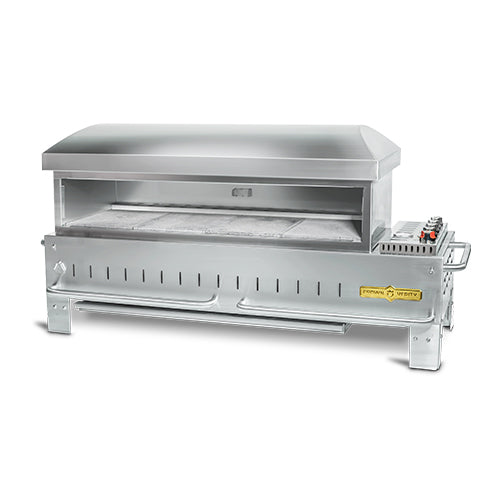 Crown Verity CV-PZ48-TT-NG 48″ Natural Gas Outdoor Countertop Pizza Oven