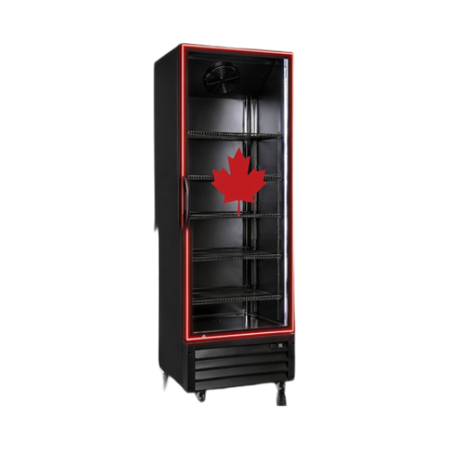 EFI C1-27.5GD-RED-SE 1 Door Glass Refrigerator Merchandiser