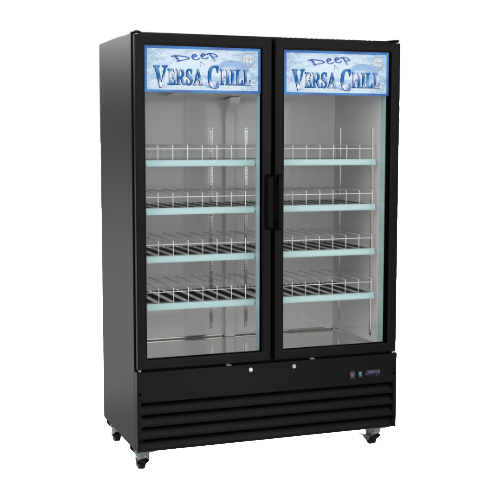 EFI C2Z-54GDVCX 54" 2 Swing Door Glass Refrigerator Merchandiser