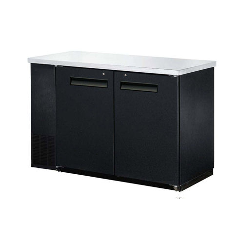EFI CBBDR2-48CC 48" 2 Door Solid Back Bar Refrigerator