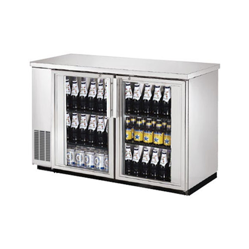 EFI CBBSGD2-48CC 48″ 2 Door Glass Stainless Back Bar Refrigerator