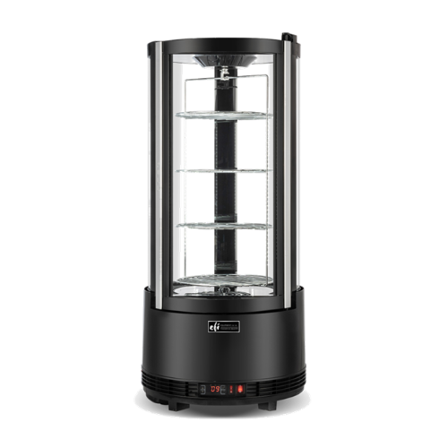 EFI CGRM-CT-2044 Round Glass Countertop Display Refrigerator