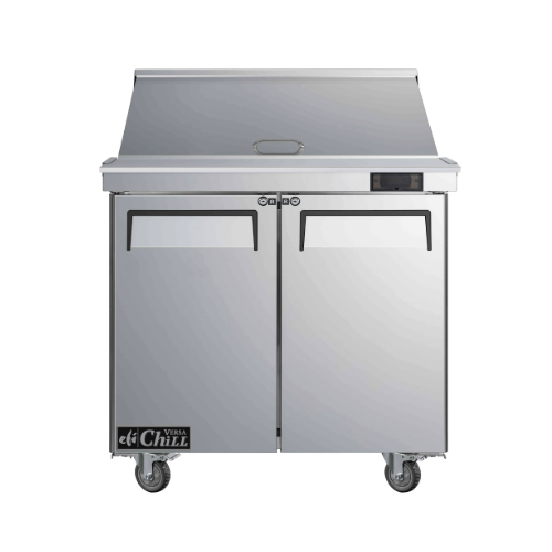 EFI CMDR2-36VC 36" 2 Door Mega Top Refrigerator