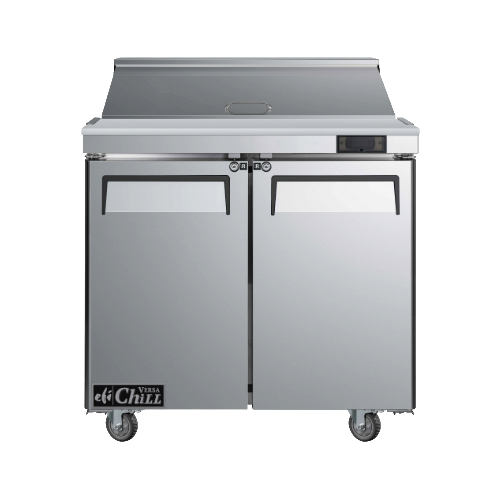 EFI CSDR2-36VC 36" 2 Door Sandwich Prep Refrigerator