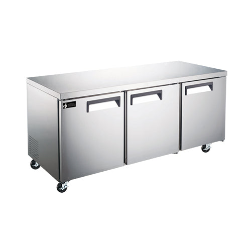 EFI CUDR3-72VCX 72″ 3 Door Undercounter Refrigerator