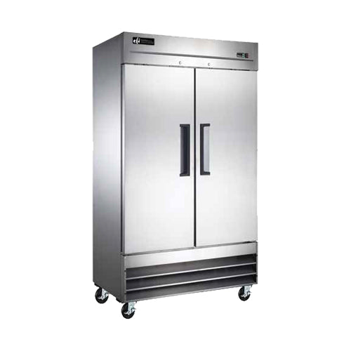 EFI F2-39VCX 39″ 2 Door Solid Reach In Freezer