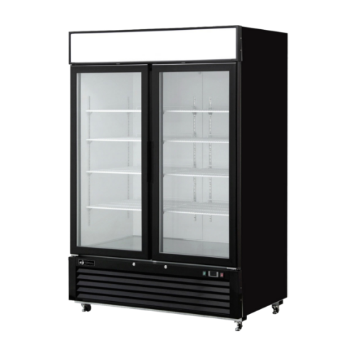 EFI FI2-54GDVC 54" 2 Door Swing Glass Freezer Merchandiser