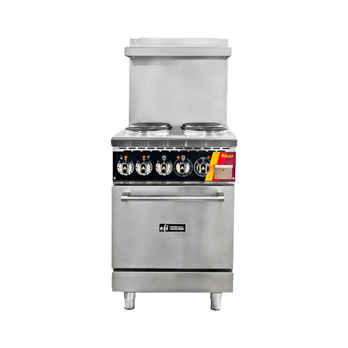 EFI HRG24-4B-ELC 24" Electric Range With 4 Burners - 3Ph, 208V