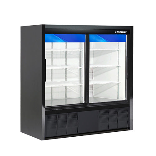 Habco-ESM14SL54HC-Glass-Refrigerator-Merchandiser