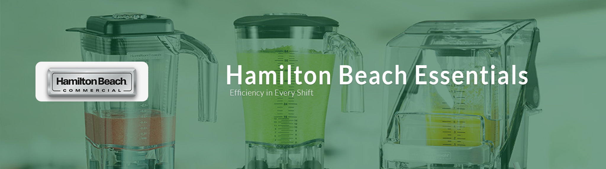 Hamilton Beach supplier banner