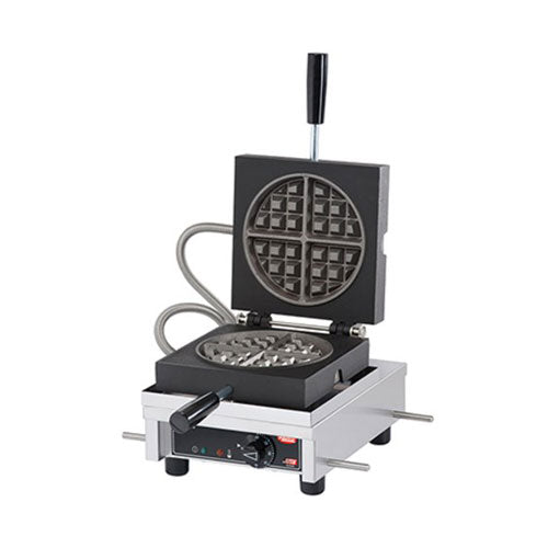 Krampouz WECCCCAS Sigle Round Waffle Maker - By Eurodib