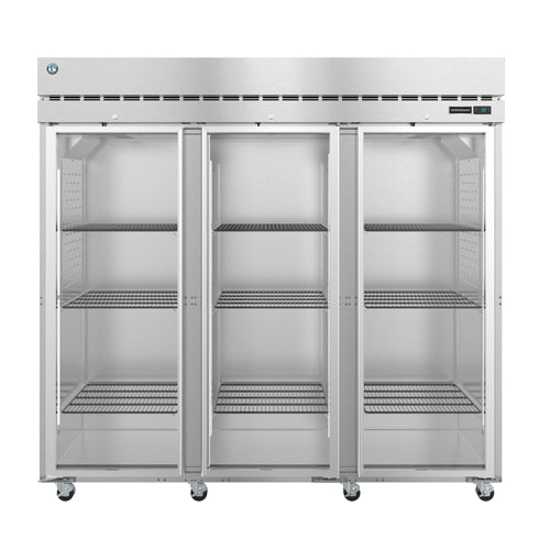 Hoshizaki R3A-FGE 82″ 3 Door Glass Reach In Refrigerator