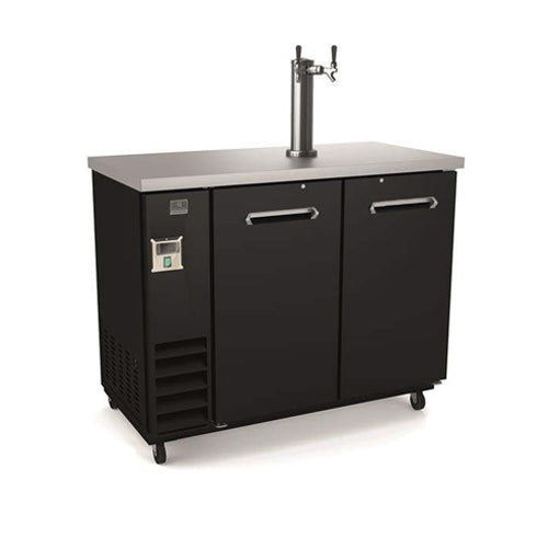 Kelvinator KCHBBD2D1T 50″ Double Door Beer Dispenser Refrigerator With Single Tab Tower