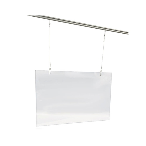 Nemco 69798 Easy Shield 36" Hanging Cashier Shield