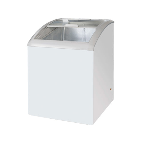New Air NIF-24-CG 24″ Glass Top Ice Cream Freezer