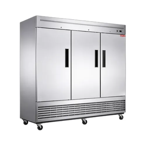 New Air NSF-182-H 83" 3 Door Solid Reach-In Freezer