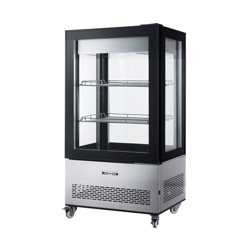 Omcan RS-CN-0350 33″ Straight Glass Floor Refrigerated Display Case