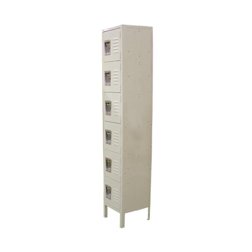 Omcan 13134 18" Deep 6 Door Steel Locker