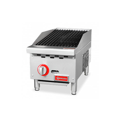 Omcan CE-CN-CB12-M 12" Natural Gas Radiant Charbroiler