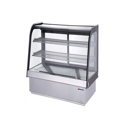 Omcan RS-CN-0120-4D 28″ Curved Glass Drop-In Display Refrigerator