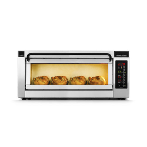 PizzaMaster PM401ED-DW 41” Countertop Single Electric Pizza Deck Oven with Digital Display