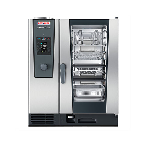 Rational iCombi Classic ICC-10-HALF-E LM200DE 10 Pan Half Size Electric Combi Oven - 3Ph, 240V