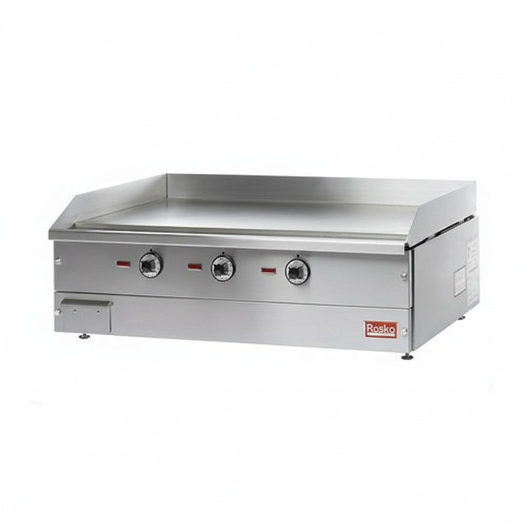 Rosko RO-GCE-36-1 36" Electric Griddle - 1Ph, 208V