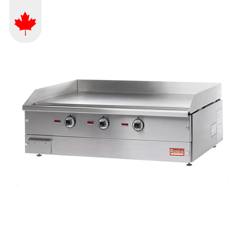 Rosko RO-GCE-36-2 36" Electric Griddle - 1Ph, 240V