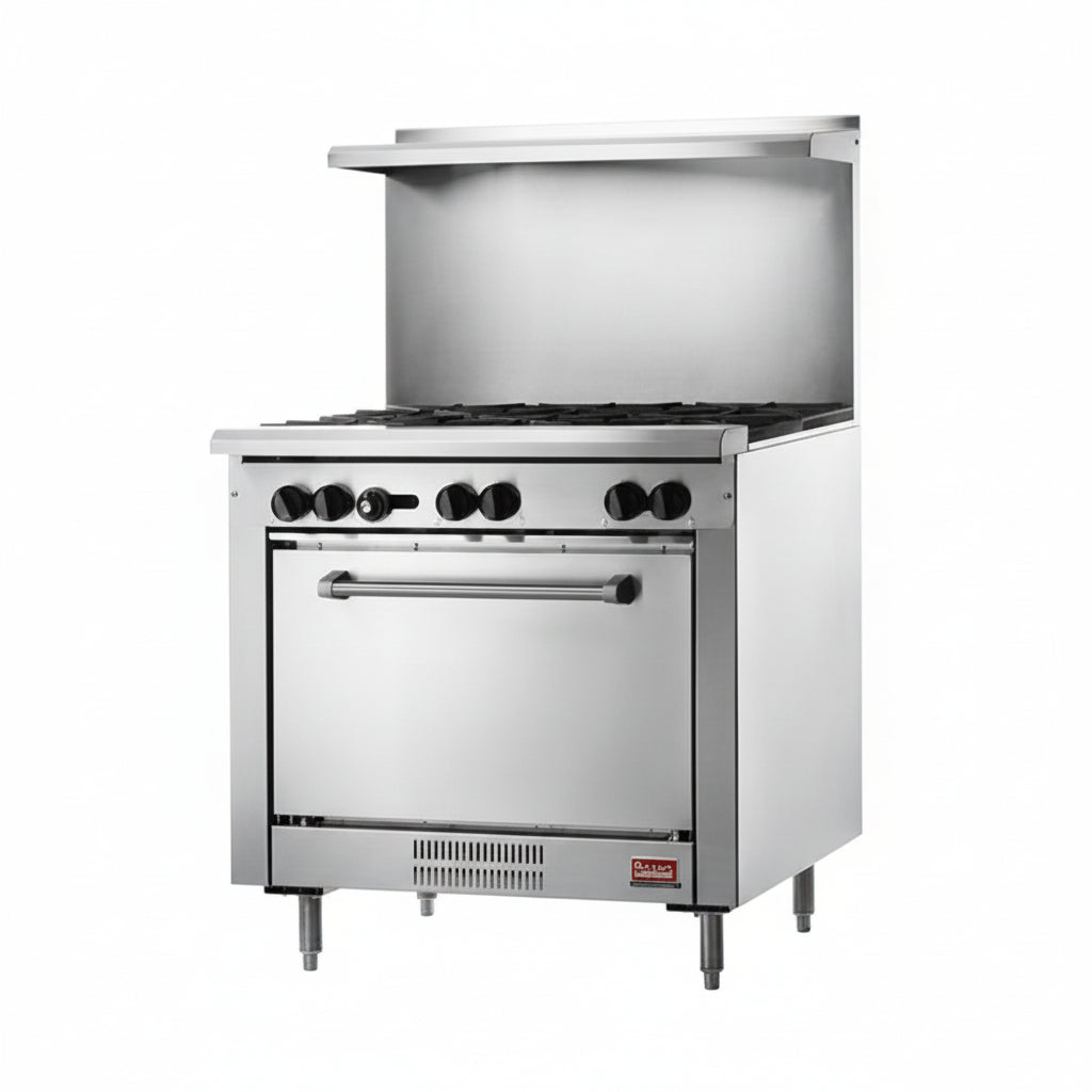Rosko RO-RFG-36NG 36″ Natural Gas Range With 6 Open Burner