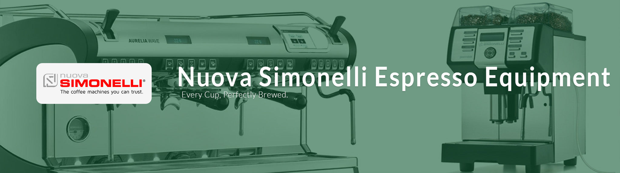Simonelli supplier banner