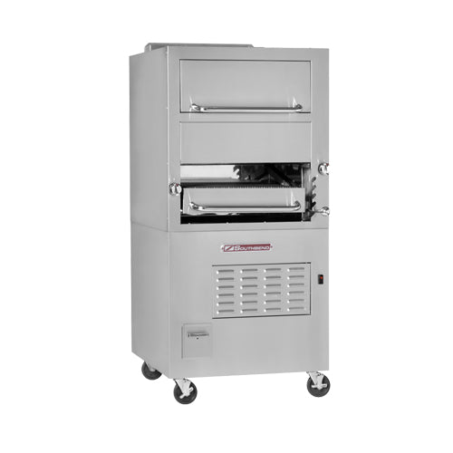Southbend 171 Free Standing Infrared Natural Gas Single Broiler With Warming Oven