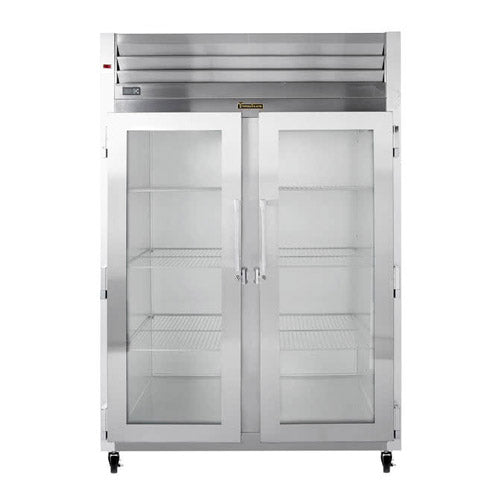 Traulsen G21010 2 Door Glass Reach In Refrigerator