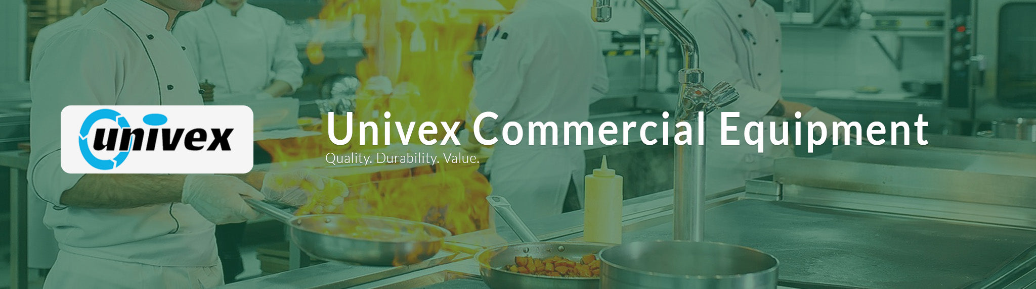 Univex supplier banner