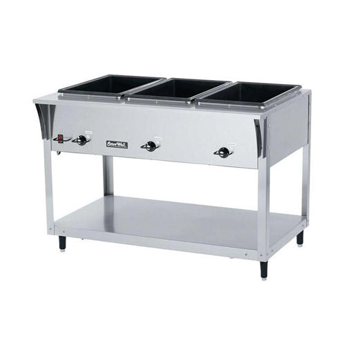 Vollrath 38213 3 Pan Electric Hot Food Table - 120 Volts