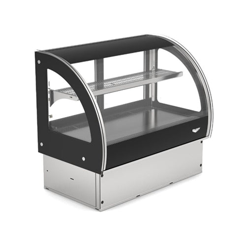 Vollrath RDCCV-36DI 36″ Curved Glass Drop-In Display Refrigerator